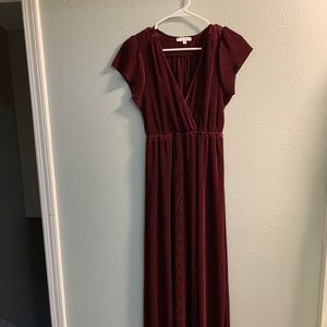 Long Velvet Dress